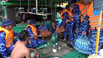 Gallery - Cảnh sát biển Việt Nam chủ động, tích cực phòng, chống siêu bão số 3