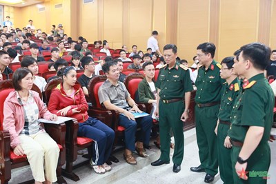 View - 	Học viện Quân y tổ chức tiếp nhận học viên trúng tuyển năm 2024