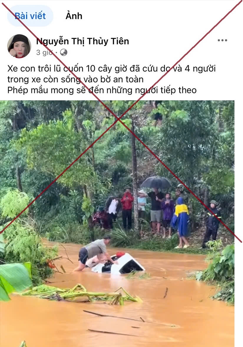 Vụ sập cầu Phong Châu: Thông tin cứu thêm được 4 nạn nhân trong ô tô là sai sự thật
