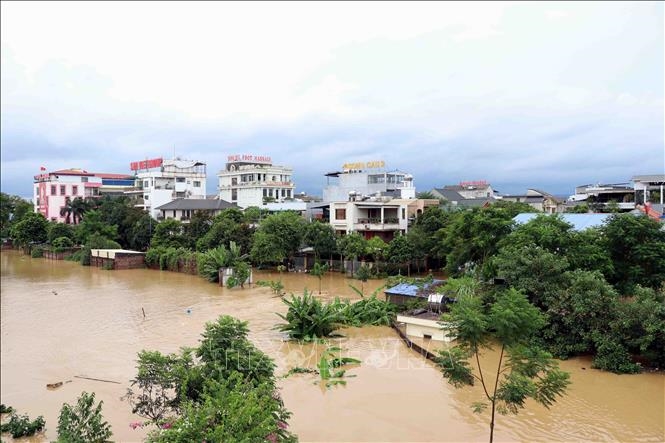 Thái Nguyên khẩn trương hỗ trợ hàng nghìn hộ dân bị ngập sâu trong lũ