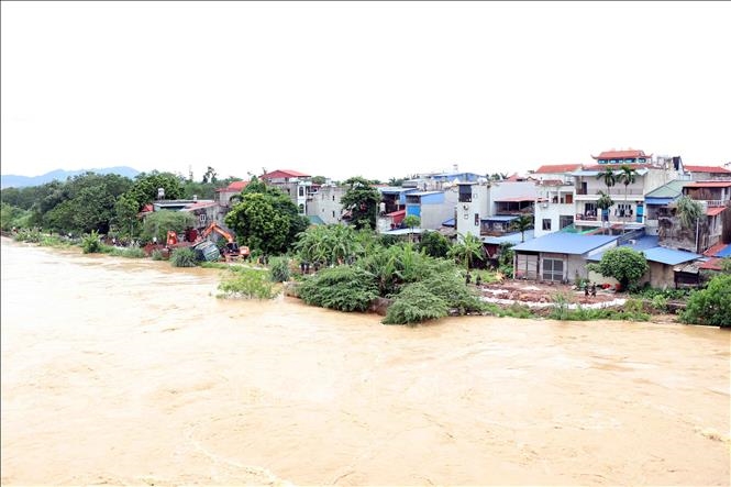 Thái Nguyên khẩn trương hỗ trợ hàng nghìn hộ dân bị ngập sâu trong lũ