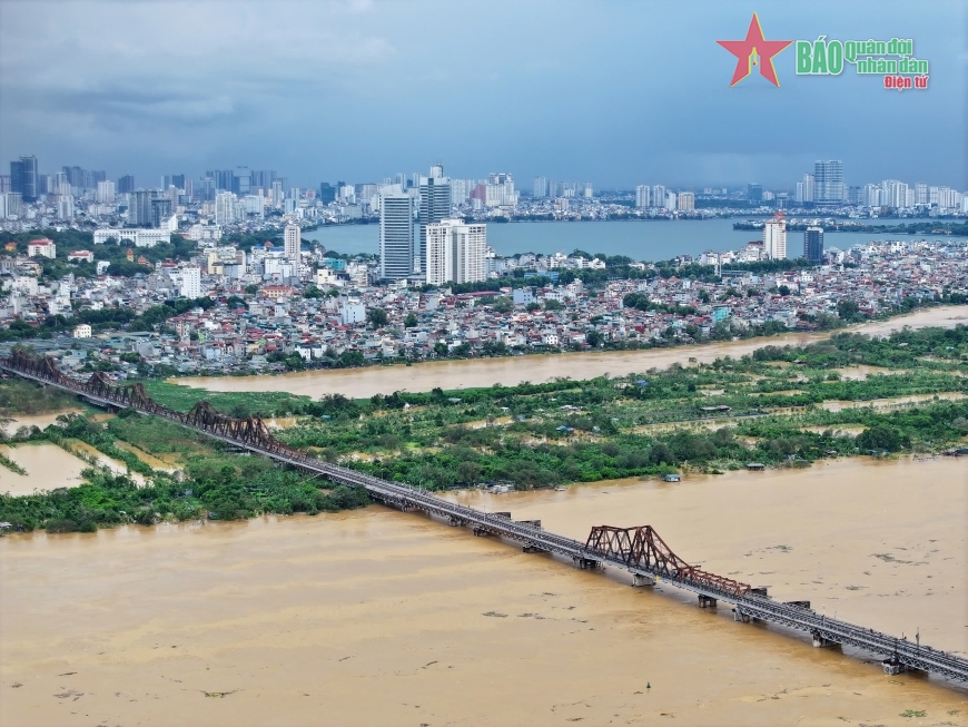 Mực nước sông Hồng dâng cao, Hà Nội ra lệnh báo động cấp độ 1