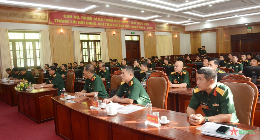 Quân khu 7 tổ chức Hội thi kỹ thuật mật mã năm 2024