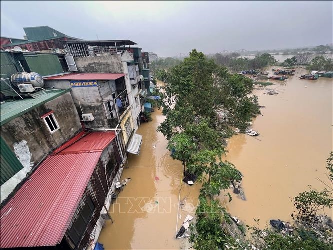 CẬP NHẬT TRỰC TIẾP THIÊN TAI TẠI MIỀN BẮC: Vỡ đê sông Lô tại Tuyên Quang