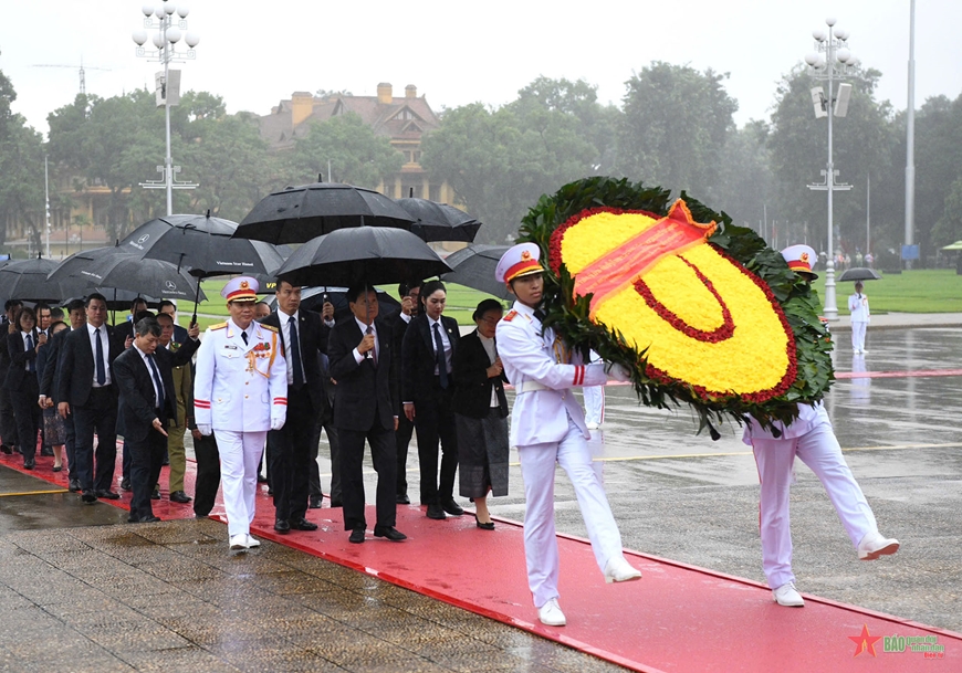 View - 	Quyết tâm gìn giữ, vun đắp quan hệ Việt Nam-Lào mãi mãi xanh tươi