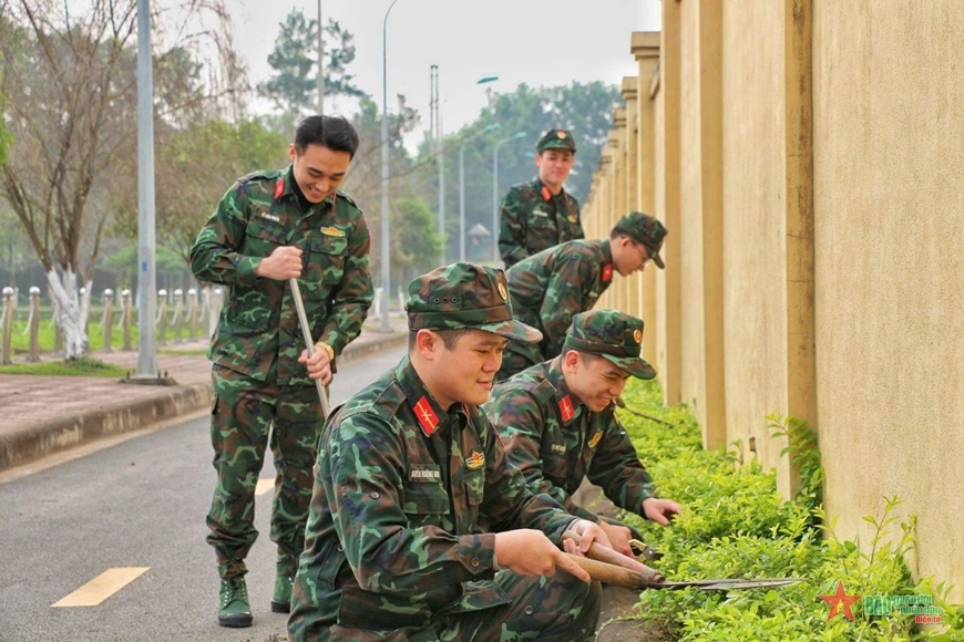 Học viên Trường Sĩ quan Chính trị: Học rèn cho tương lai