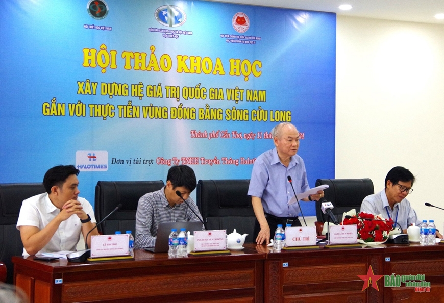 Hội thảo khoa học duy trì sự ổn định và phát huy hệ giá trị quốc gia Việt Nam