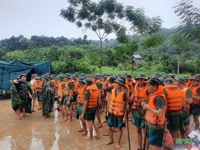 View - 	Vụ sạt lở tại Làng Nủ, xã Phúc Khánh, huyện Bảo Yên, tỉnh Lào Cai