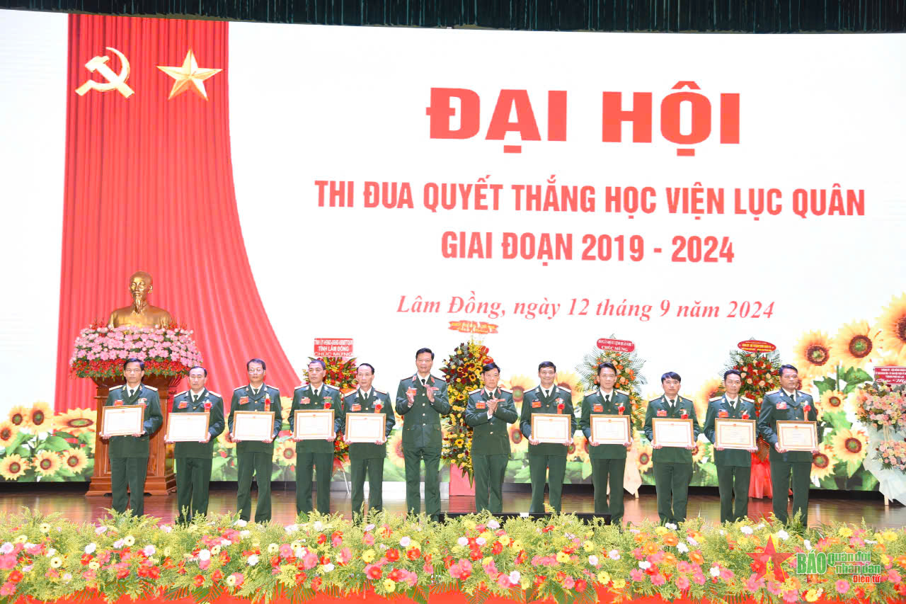 Đại hội Thi đua Quyết thắng Học viện Lục quân giai đoạn 2019-2024
