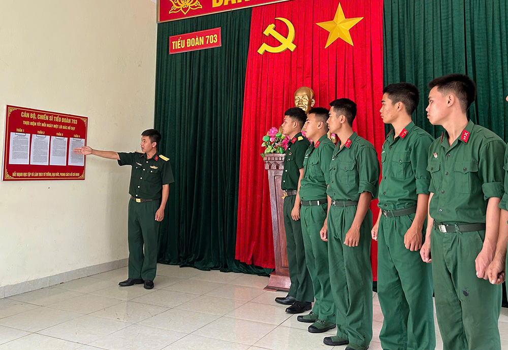 Mỗi ngày ghi nhớ một lời dạy của Bác