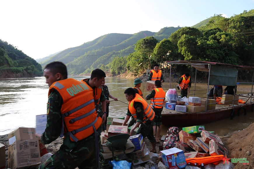 Nghĩa tình quân dân bên bờ sông Chảy, Bắc Hà, Lào Cai