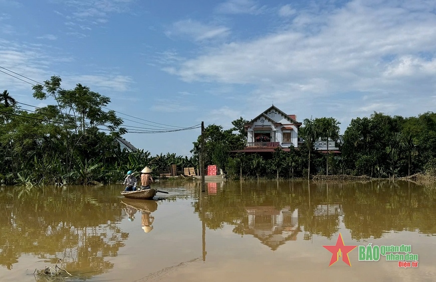 21.000ha đất nông nghiệp bị ngập, Phú Thọ thiệt hại nặng do mưa lũ