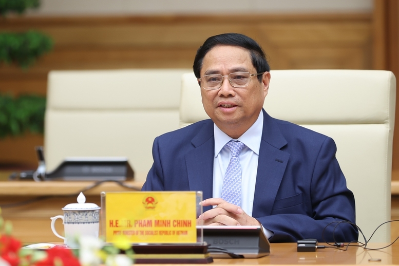 Thủ tướng Chính phủ tiếp Tổng thống đắc cử Indonesia Prabowo Subianto