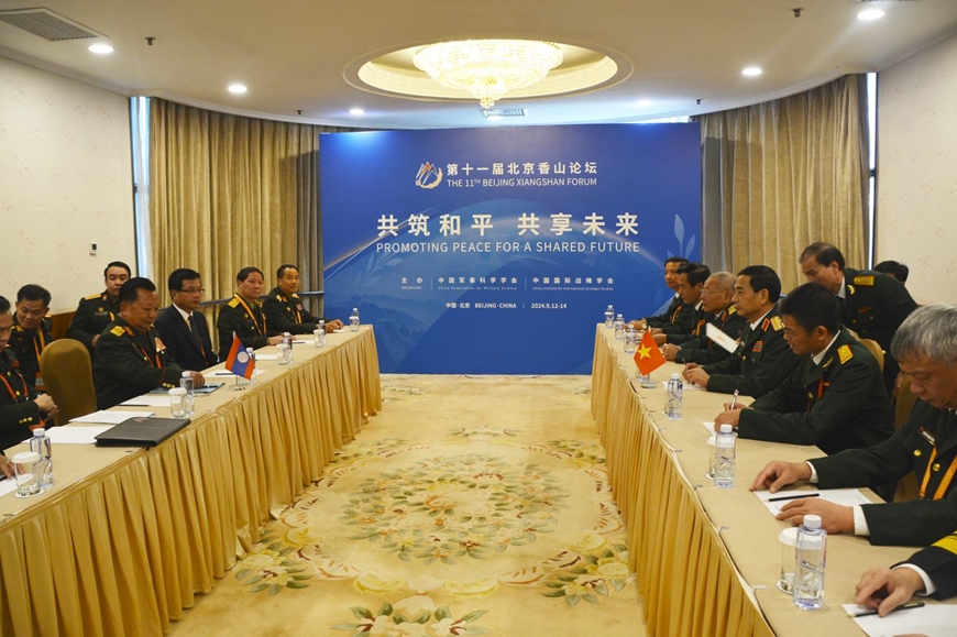 Một số hình ảnh hoạt động của Đại tướng Phan Văn Giang tại Trung Quốc