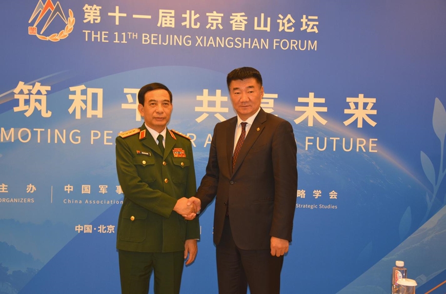 Một số hình ảnh hoạt động của Đại tướng Phan Văn Giang tại Trung Quốc