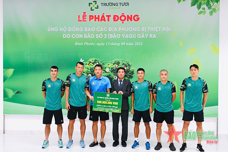 Tập đoàn Trường Tươi hỗ trợ đồng bào vùng bão, lũ 2 tỷ đồng