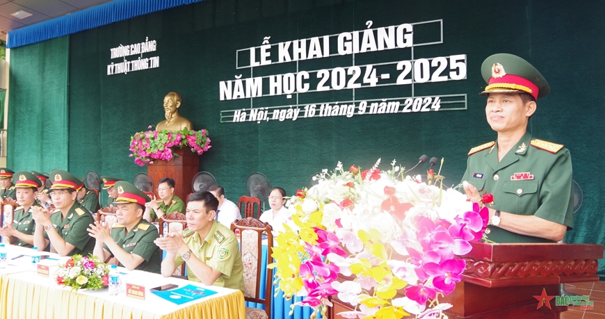 Trường Cao đẳng Kỹ thuật Thông tin khai giảng năm học 2024-2025