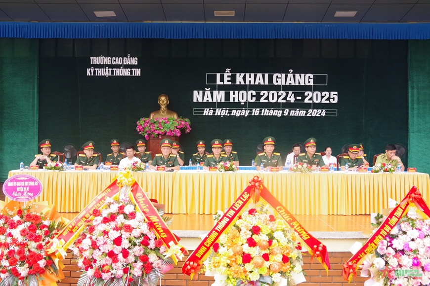 Trường Cao đẳng Kỹ thuật Thông tin khai giảng năm học 2024-2025