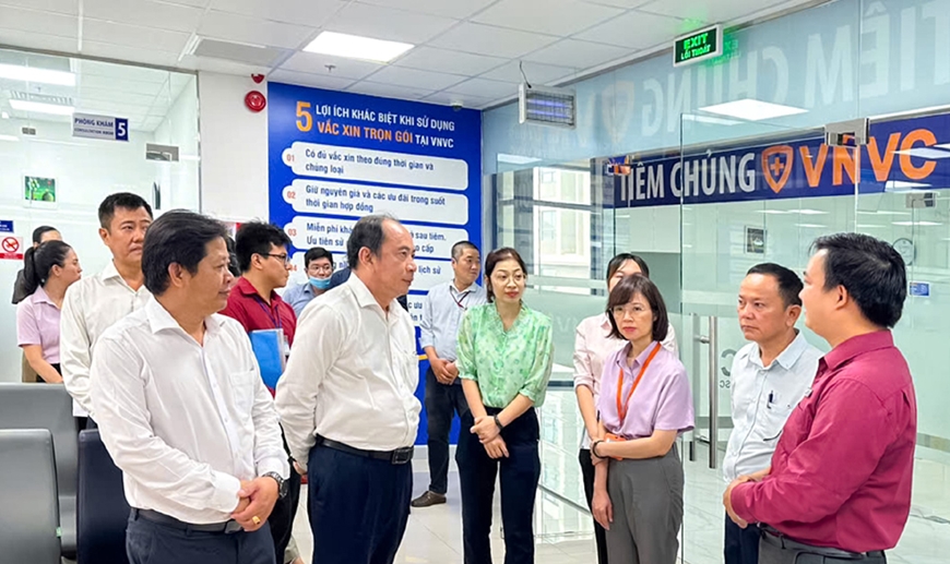 VNVC chủ lực trong chiến dịch tăng tốc độ bao phủ vắc xin sởi cho trẻ em TP Hồ Chí Minh