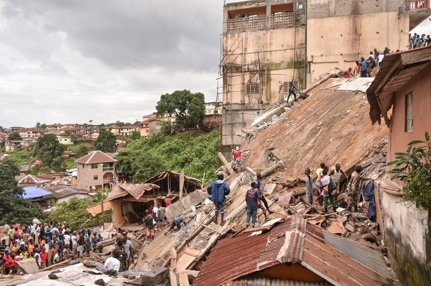 Sập tòa nhà ở Sierra Leone, ít nhất 8 người thiệt mạng