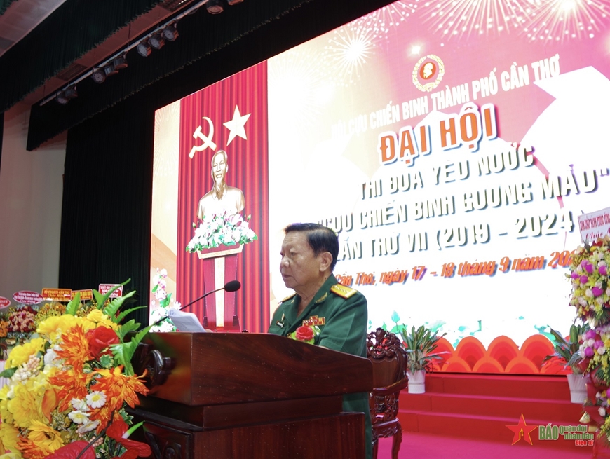 Cần Thơ: Đại hội Thi đua yêu nước “Cựu chiến binh gương mẫu” lần thứ VII