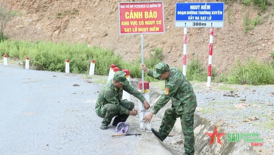 Xác định địa bàn có nguy cơ xảy ra lũ quét, lũ ống, sạt lở đất để sẵn sàng ứng phó