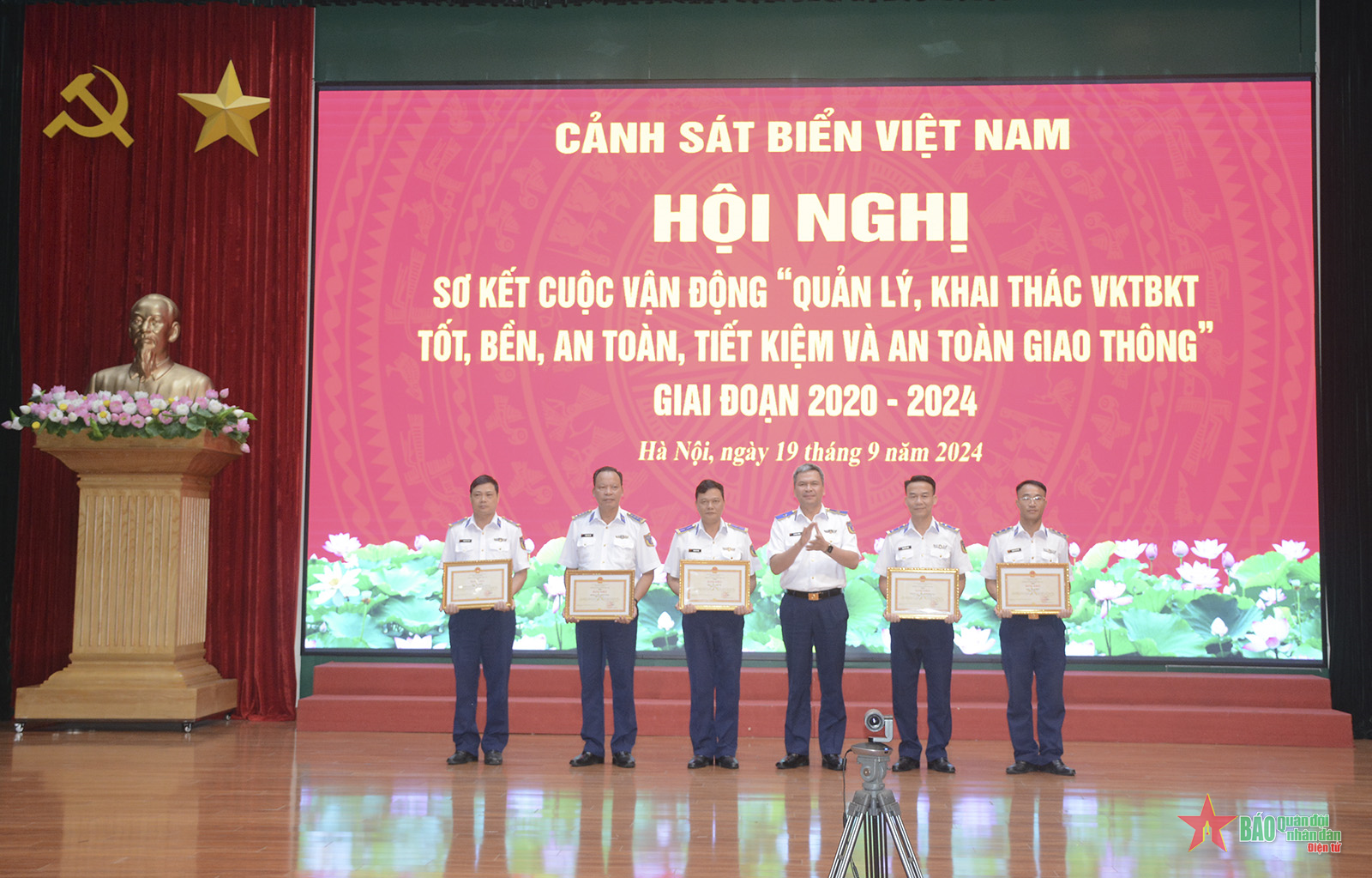 Bộ tư lệnh Cảnh sát biển sơ kết Cuộc vận động 50 giai đoạn 2020-2024