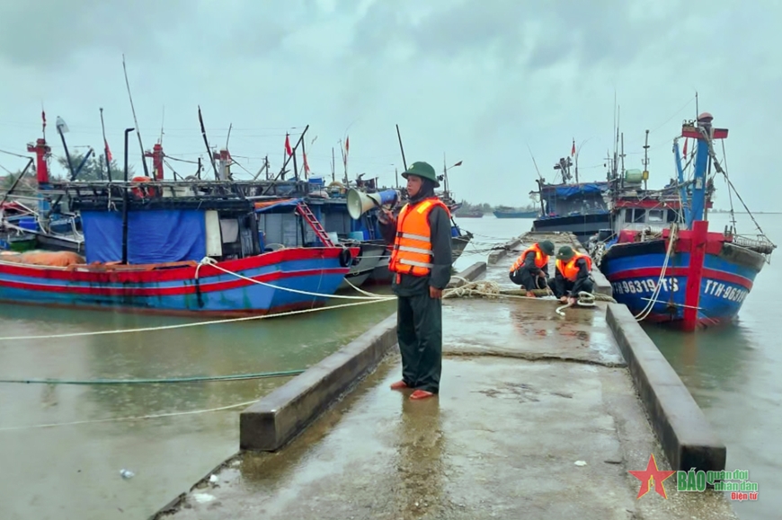 Bộ đội Biên phòng tỉnh Thừa Thiên Huế chủ động ứng phó bão số 4