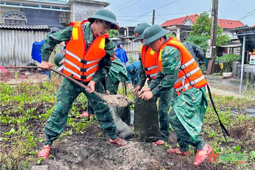 Bộ đội Biên phòng tỉnh Thừa Thiên Huế chủ động ứng phó bão số 4