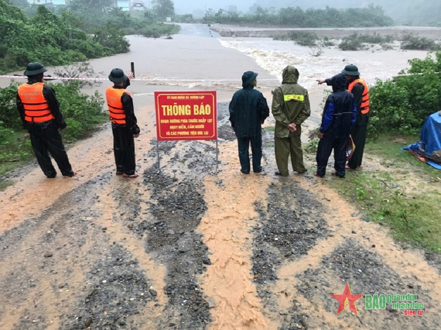 Tỉnh Quảng Trị di dời khẩn cấp 84 hộ dân