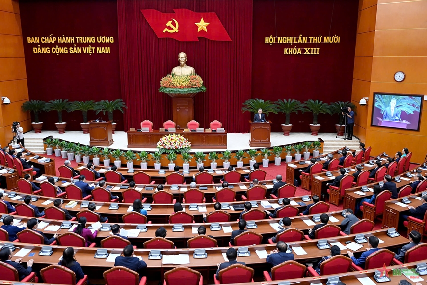 Phát biểu bế mạc của đồng chí Tô Lâm, Tổng Bí thư, Chủ tịch nước tại Hội nghị Trung ương 10, khóa XIII