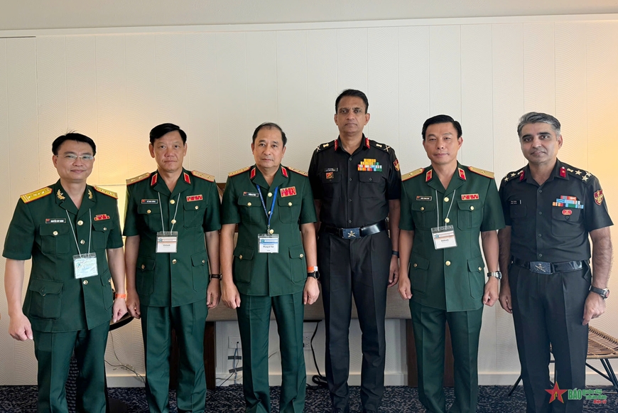 Thượng tướng Phùng Sĩ Tấn tham dự Hội nghị Tư lệnh Lực lượng Quốc phòng Ấn Độ Dương - Thái Bình Dương