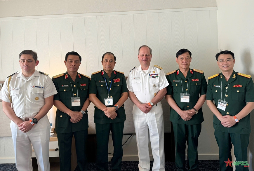 Thượng tướng Phùng Sĩ Tấn tham dự Hội nghị Tư lệnh Lực lượng Quốc phòng Ấn Độ Dương - Thái Bình Dương
