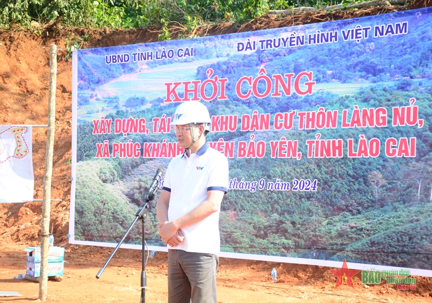 Khởi công xây dựng khu tái định cư Làng Nủ