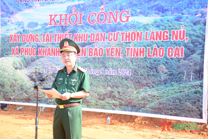 Khởi công xây dựng khu tái định cư Làng Nủ