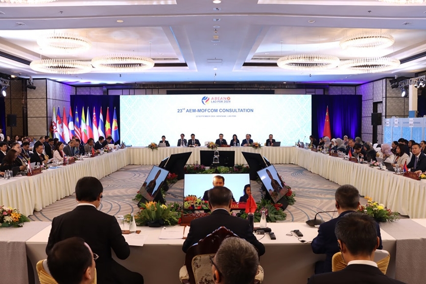 Hội nghị tham vấn Bộ trưởng Kinh tế ASEAN - Trung Quốc lần thứ 23