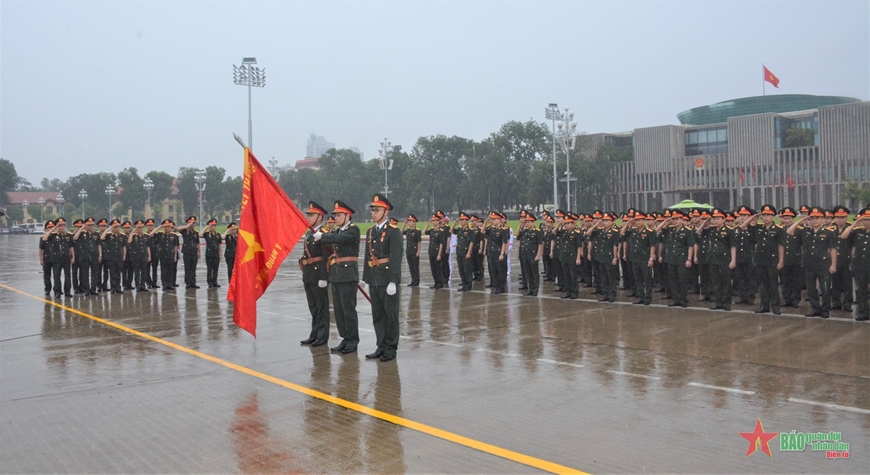 Học viện Quân y tổ chức Lễ báo công dâng Bác