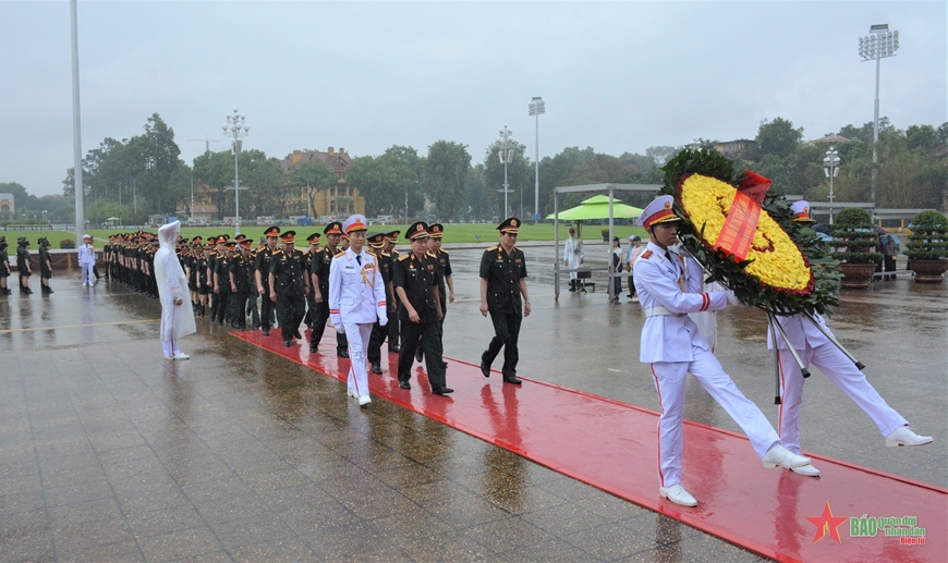Học viện Quân y tổ chức Lễ báo công dâng Bác