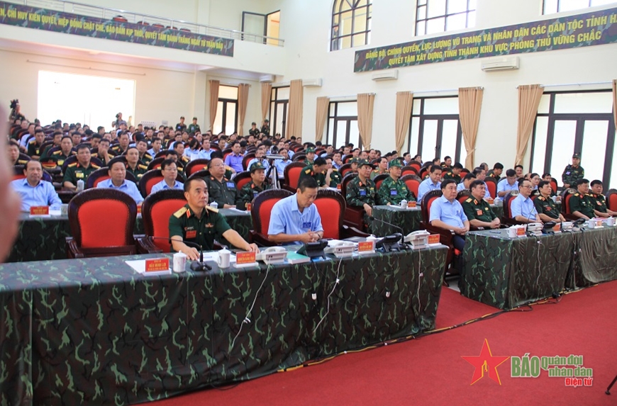 Khai mạc diễn tập khu vực phòng thủ tỉnh Hà Giang