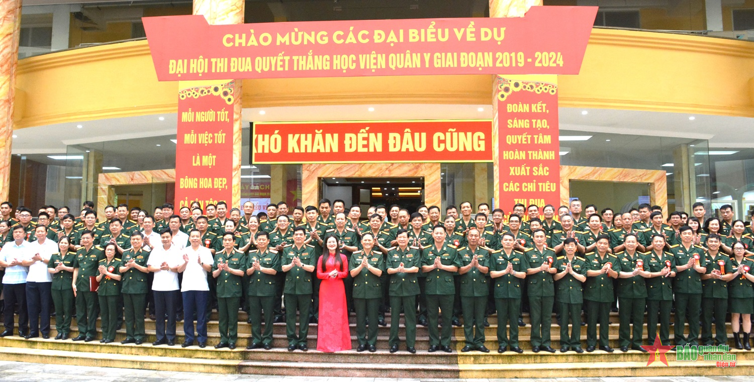 Học viện Quân y: Phong trào Thi đua Quyết thắng tập trung đột phá vào khâu yếu, việc khó, nhiệm vụ trọng tâm