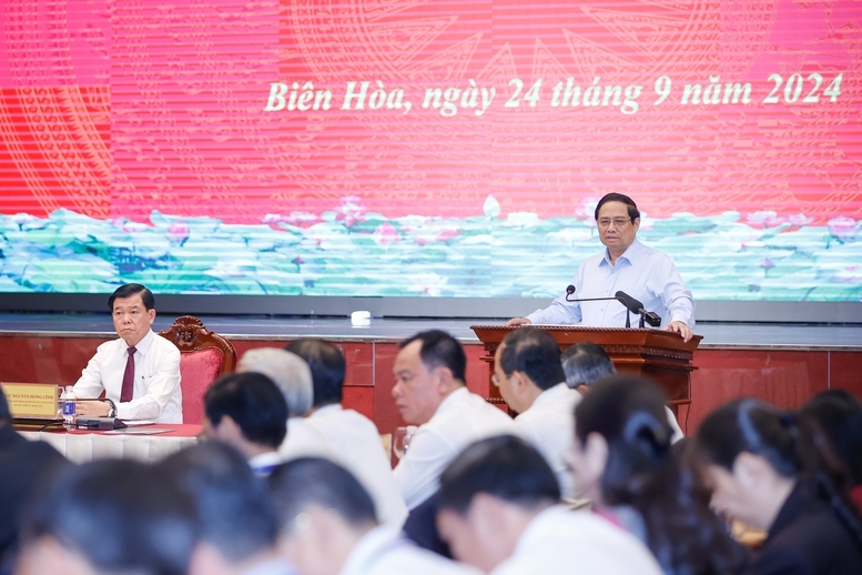 Thủ tướng Phạm Minh Chính: Đồng Nai phải là tỉnh phát triển hàng đầu của cả nước