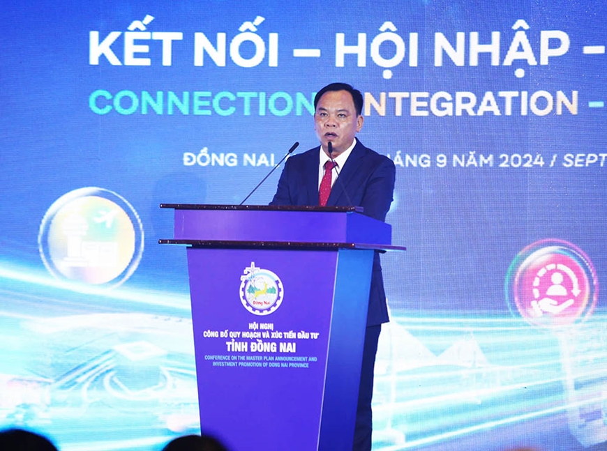 Thủ tướng Chính phủ Phạm Minh Chính dự hội nghị công bố quy hoạch tỉnh Đồng Nai