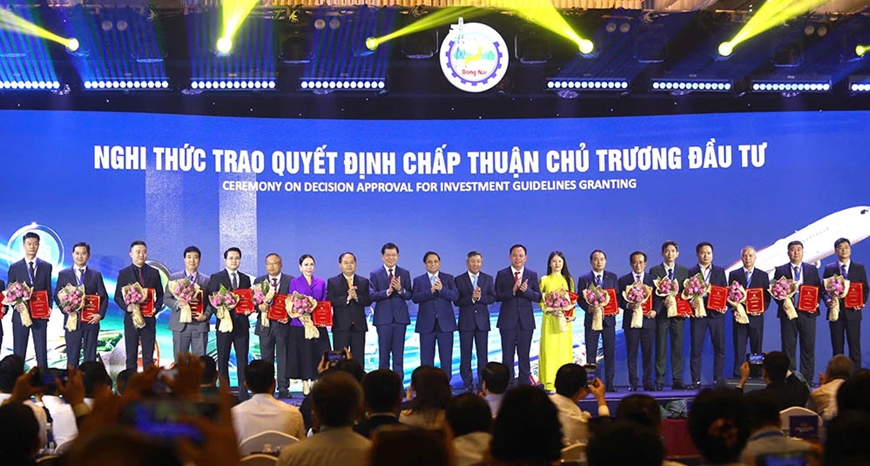 Thủ tướng Chính phủ Phạm Minh Chính dự hội nghị công bố quy hoạch tỉnh Đồng Nai
