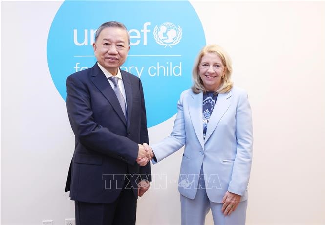 Tổng Bí thư, Chủ tịch nước Tô Lâm gặp gỡ Tổng Thư ký Liên hợp quốc António Guterres