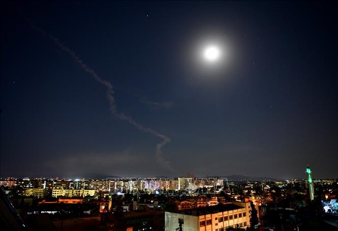 Hệ thống phòng không Syria đánh chặn nhiều 