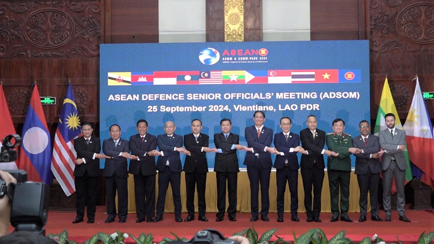 Thượng tướng Hoàng Xuân Chiến dự Hội nghị quan chức quốc phòng cấp cao ASEAN