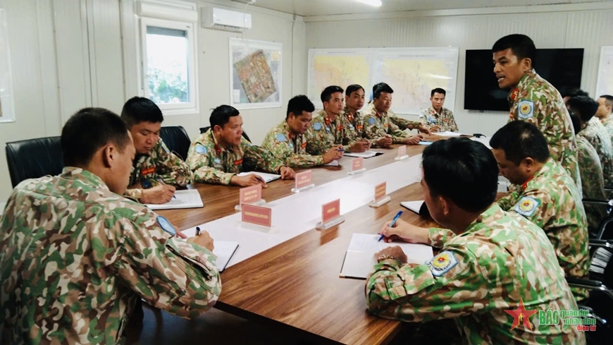 Đội Công binh số 3 Việt Nam đến Abyei sẵn sàng thực hiện sứ mệnh gìn giữ hòa bình