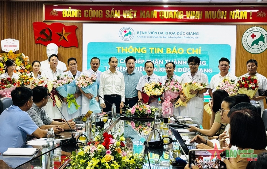 Bệnh viện Đa khoa Đức Giang công bố 3 ca ghép thận thành công