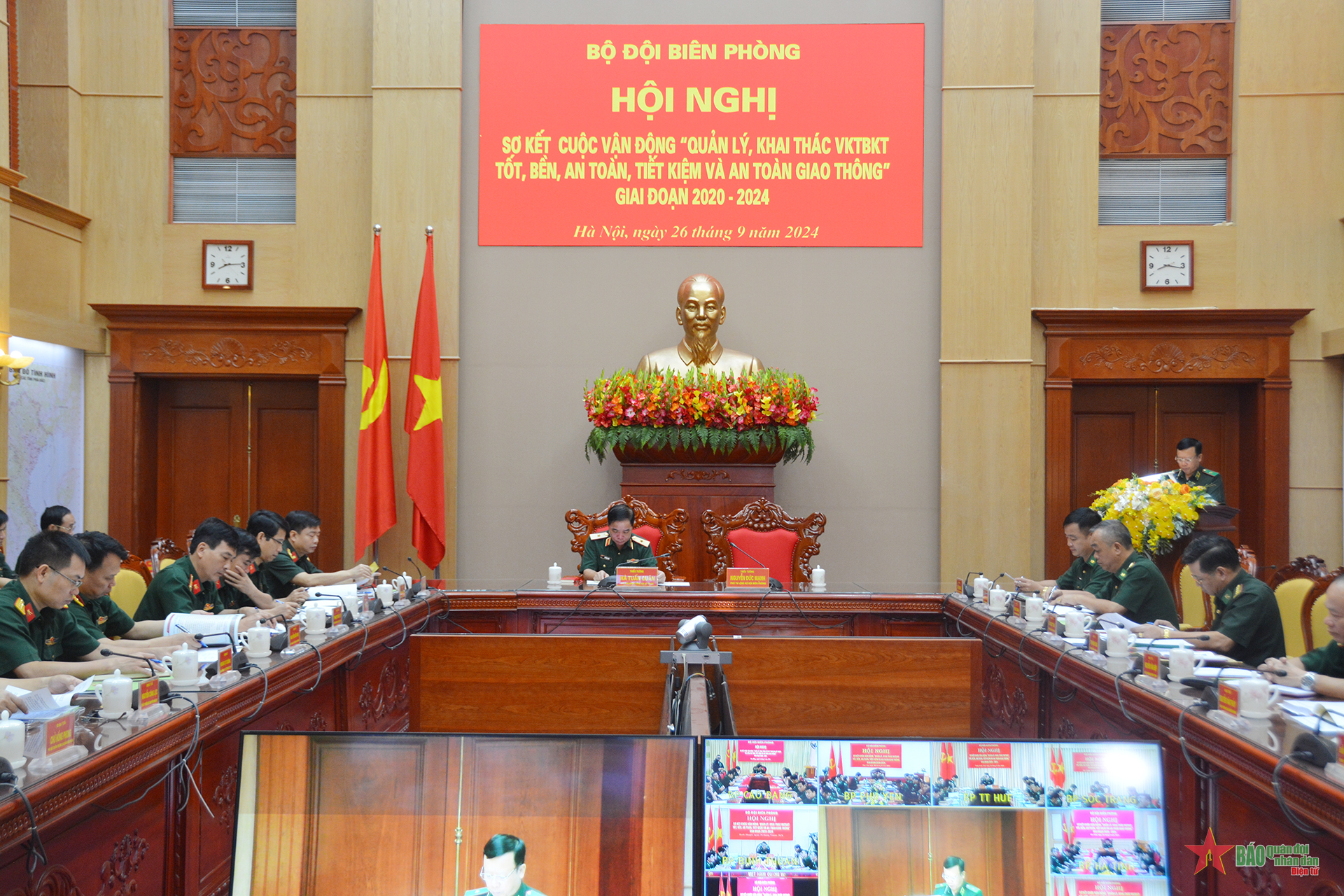 Bộ đội Biên phòng gắn thực hiện Cuộc vận động 50 với Phong trào Thi đua Quyết thắng