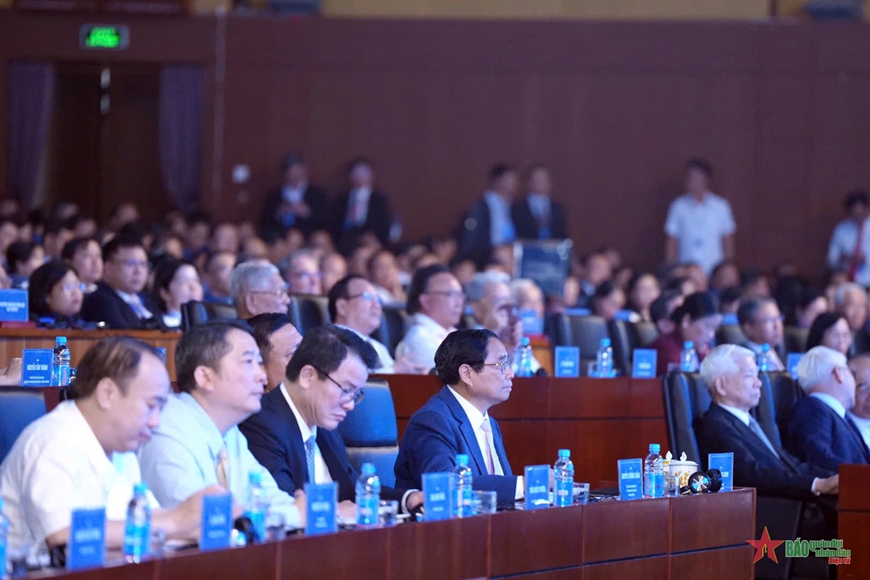 Thủ tướng Phạm Minh Chính dự Lễ công bố Quy hoạch tỉnh Bình Dương